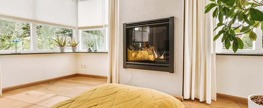 Residential Fireplace Ceramic Glass Installation in Cliffside Park, NJ
