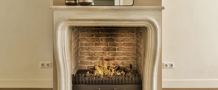 Vintage-style Fireplace Redesign in Cliffside Park, New Jersey