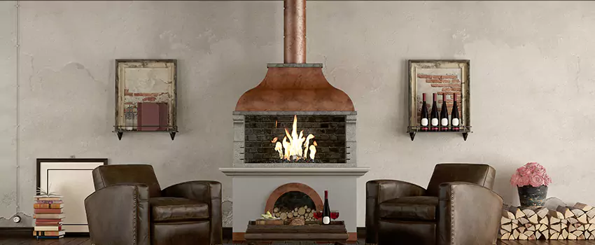 Thelin Hearth Products Providence Pellet Insert Fireplace Installation in Cliffside Park, NJ