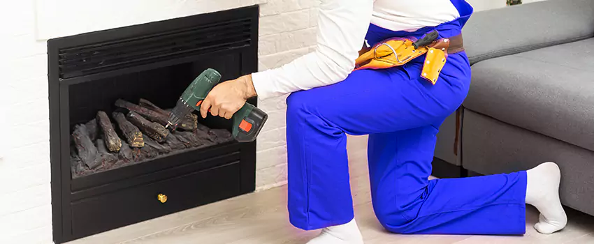 New Gas Fireplace Installation in Cliffside Park, NJ